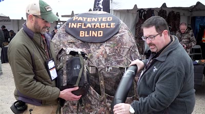 An Inflatable Blind from TrueTimber