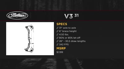 New for 2021: Mathews V3 27 & 31 Bows