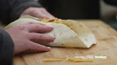 Cast Iron Cowboy: Maggie Creek Ranch, Breakfast Burritos and Upside-Down Pizza