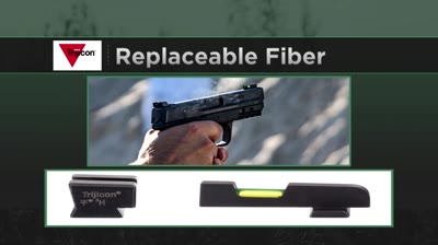 Pistol Upgrade: Trijicon DI Night Sights Feature Tritium and User-Replaceable Fiber