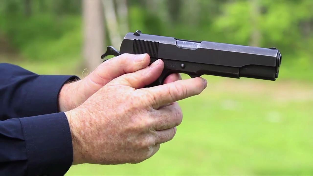 Classic Challenge: Colt 1911A 1 v. Walther P38 - Guns and Ammo